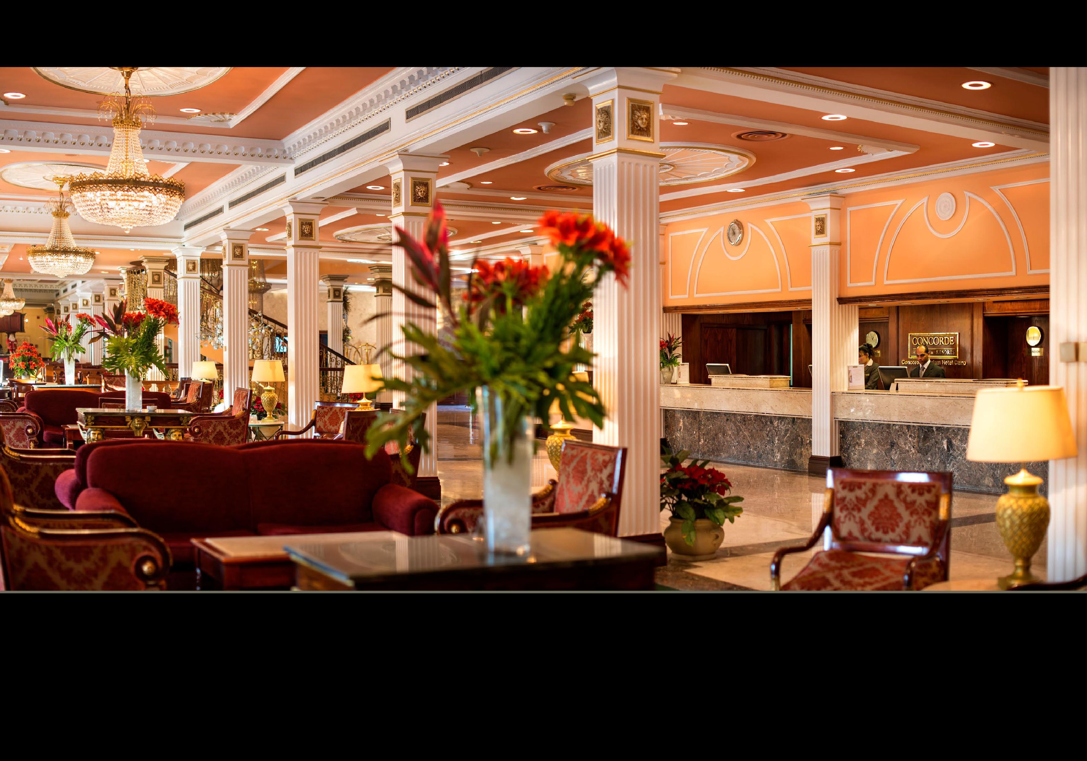 Concorde El Salam Cairo Hotel & Casino Eksteriør billede Lobby
